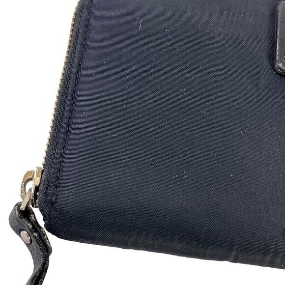 Kate Spade New York Womens Navy Blue Wilson Road Zip Around Wallet Coin Purse - Picture 2 of 16